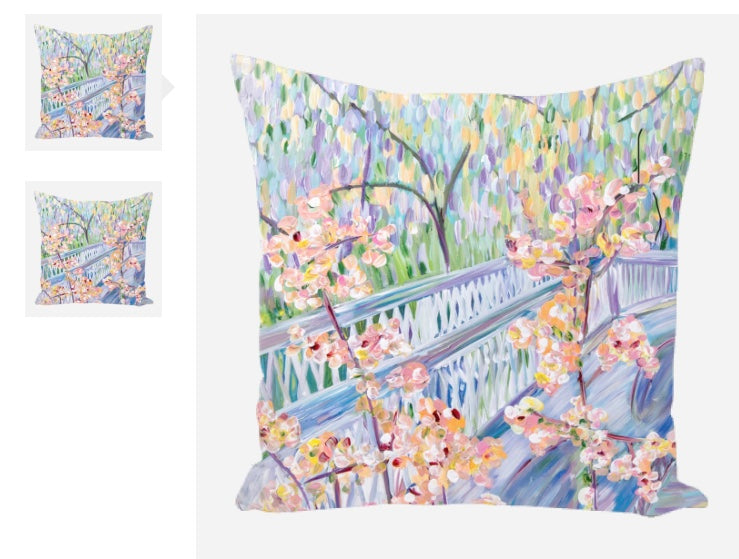 “Magnolia Plantation, Charleston SC” pillow