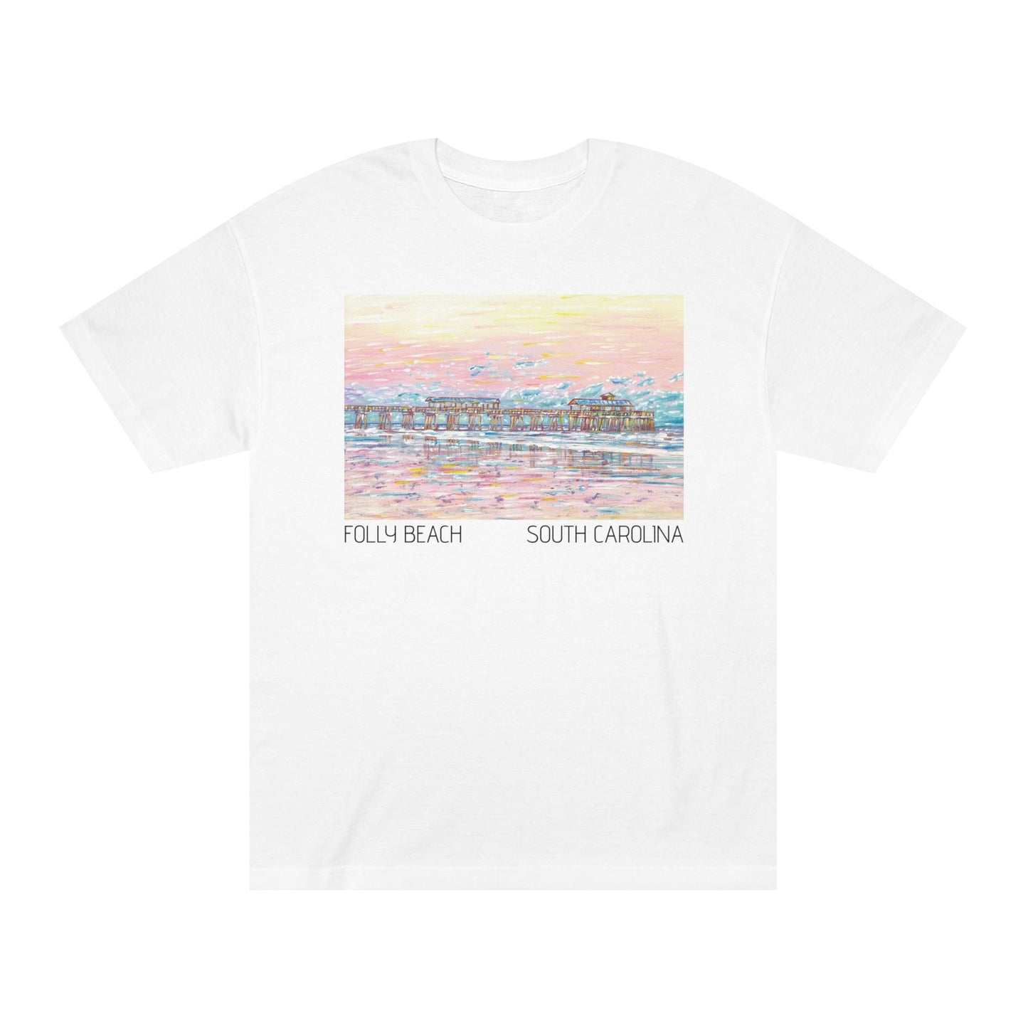 FOLLY BEACH Unisex Classic Tee