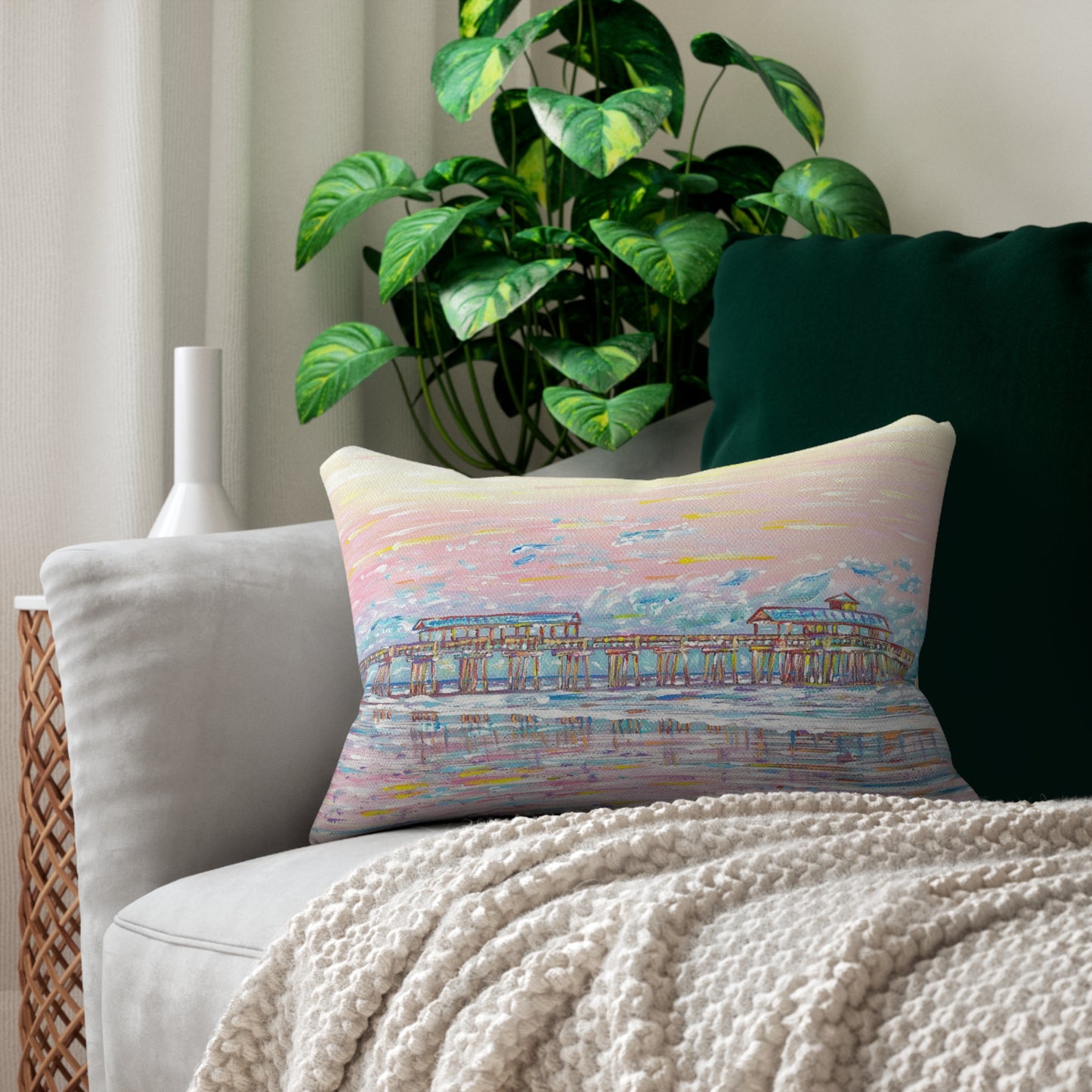 FOLLY BEACH Pillow