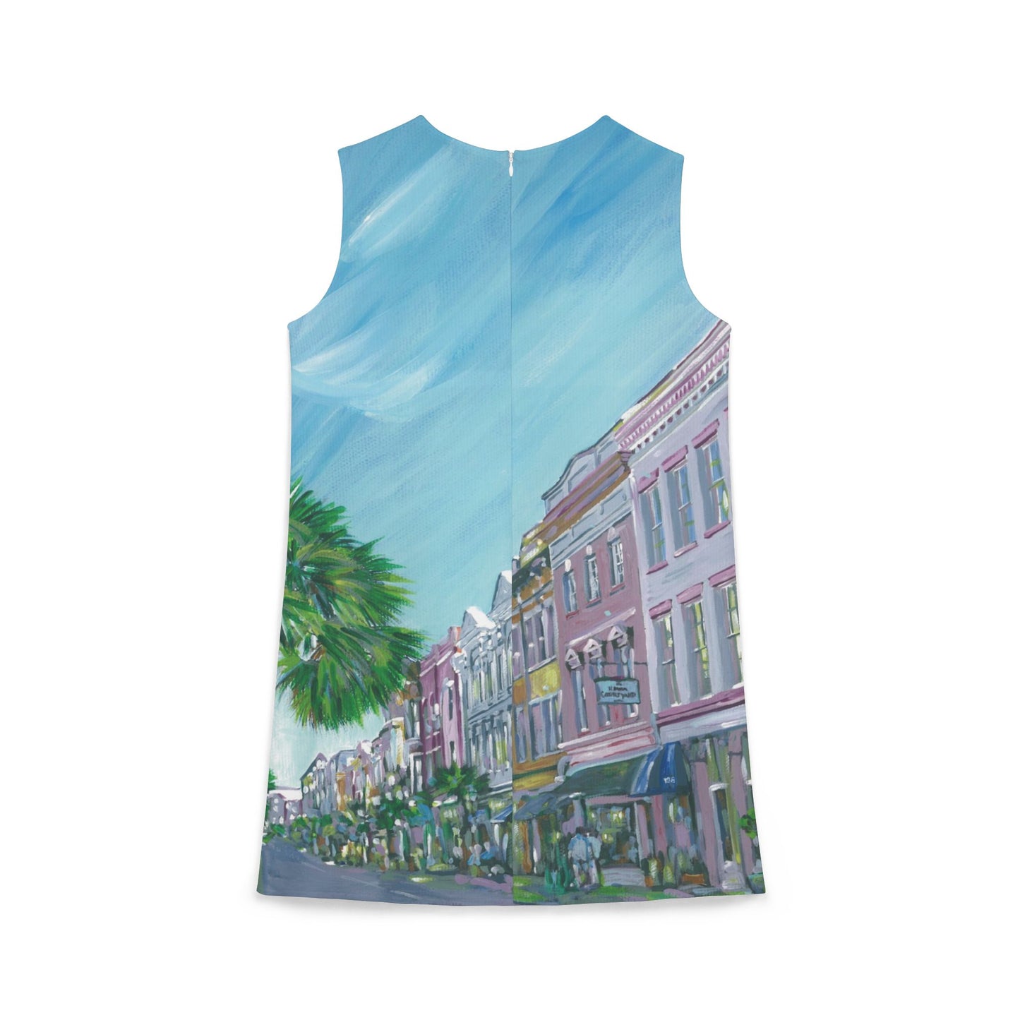 KING STREET ELEGANCE A-line Sleeveless Dress