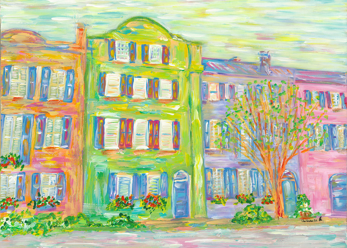 “Rainbow Row” V