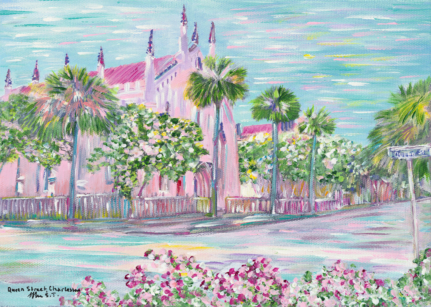 Queen Street in Charleston
