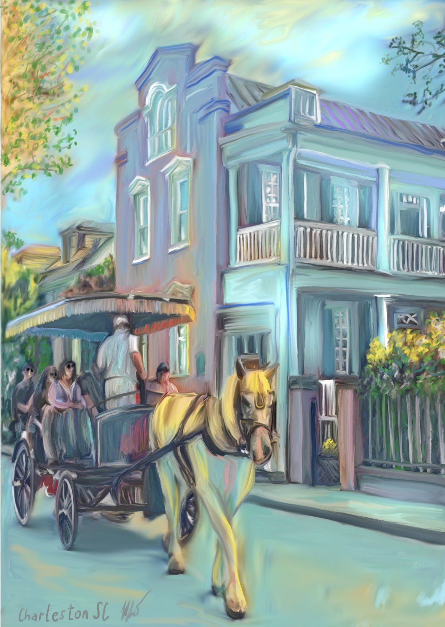 “Charleston carriage ride”