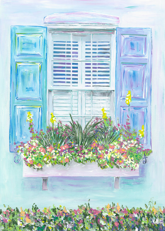 “Charleston Beautiful Windows” #1 Vertical
