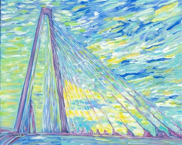 “Sunset over the Bridge “ (Cooper River Bridge)