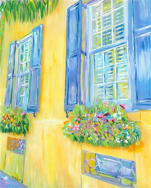 “Charleston Beautiful Windows” #4 Vertical