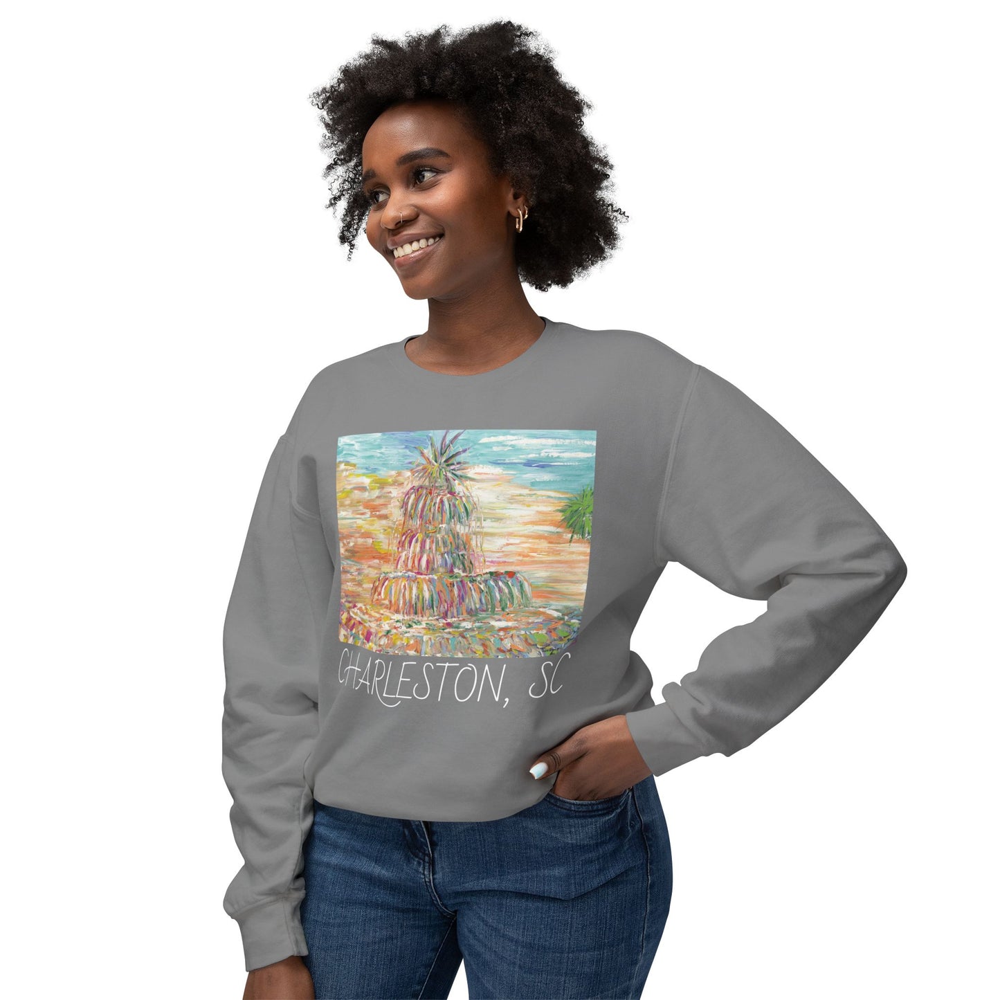 PINAPPLE FOUNTAIN Unisex Sweatshirt