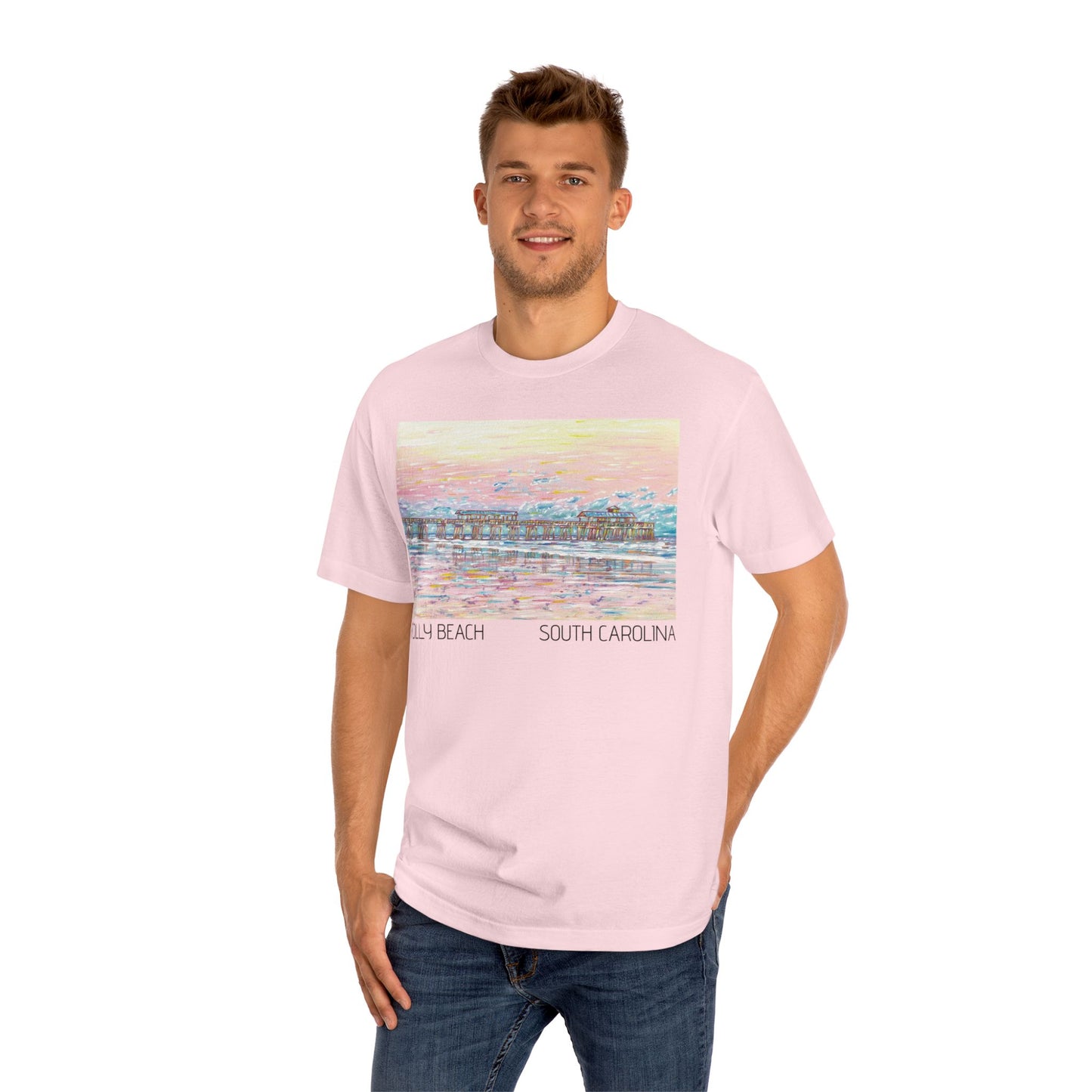 FOLLY BEACH Unisex Classic Tee