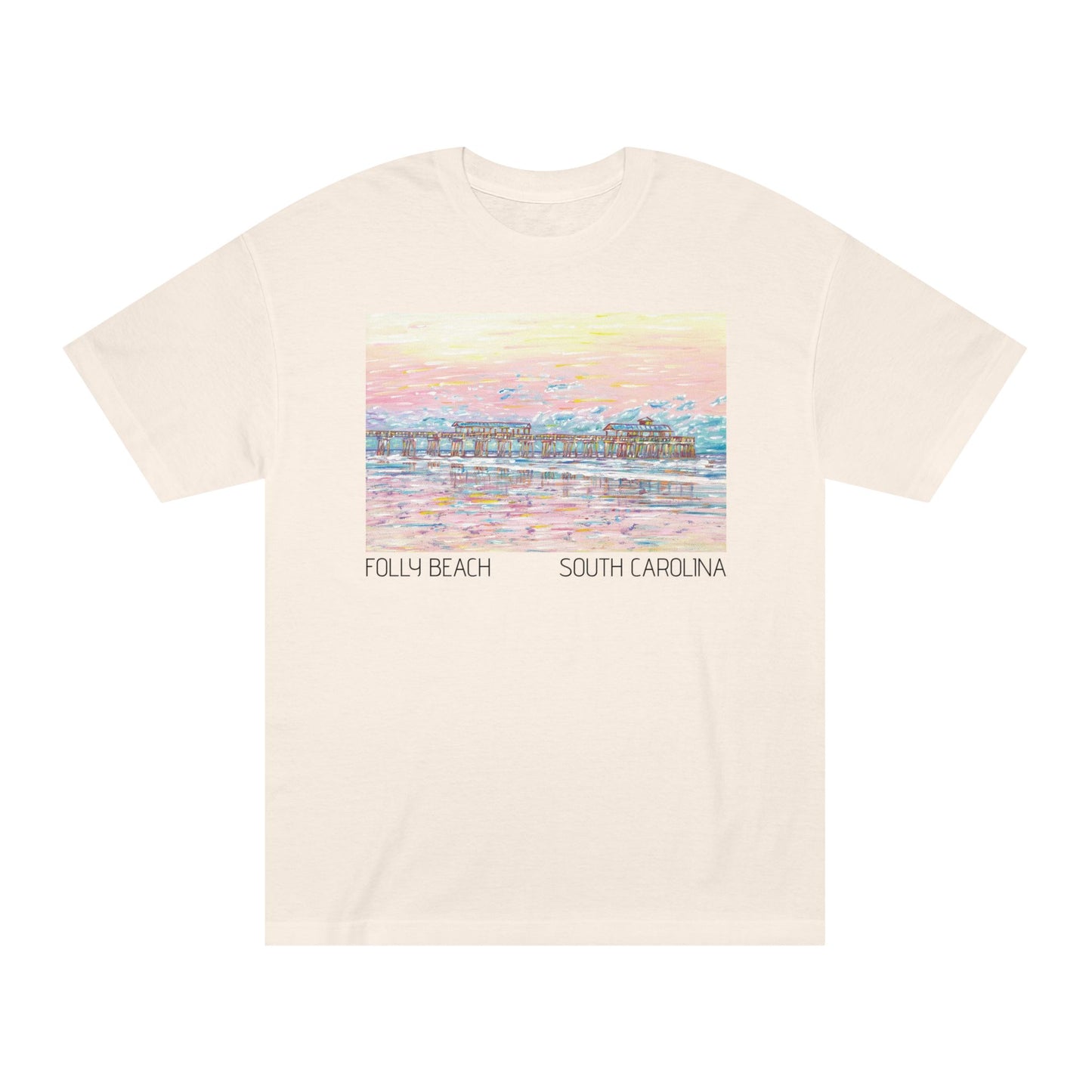 FOLLY BEACH Unisex Classic Tee