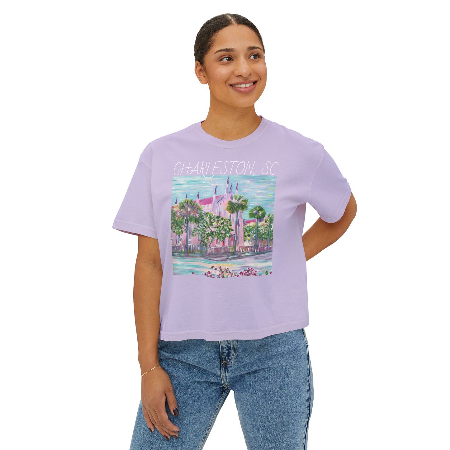 CHARLESTON Women's Boxy Tee