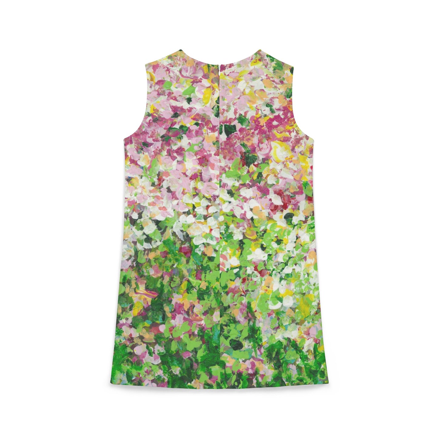 CHARLESTON FLORAL A-line Sleeveless Dress