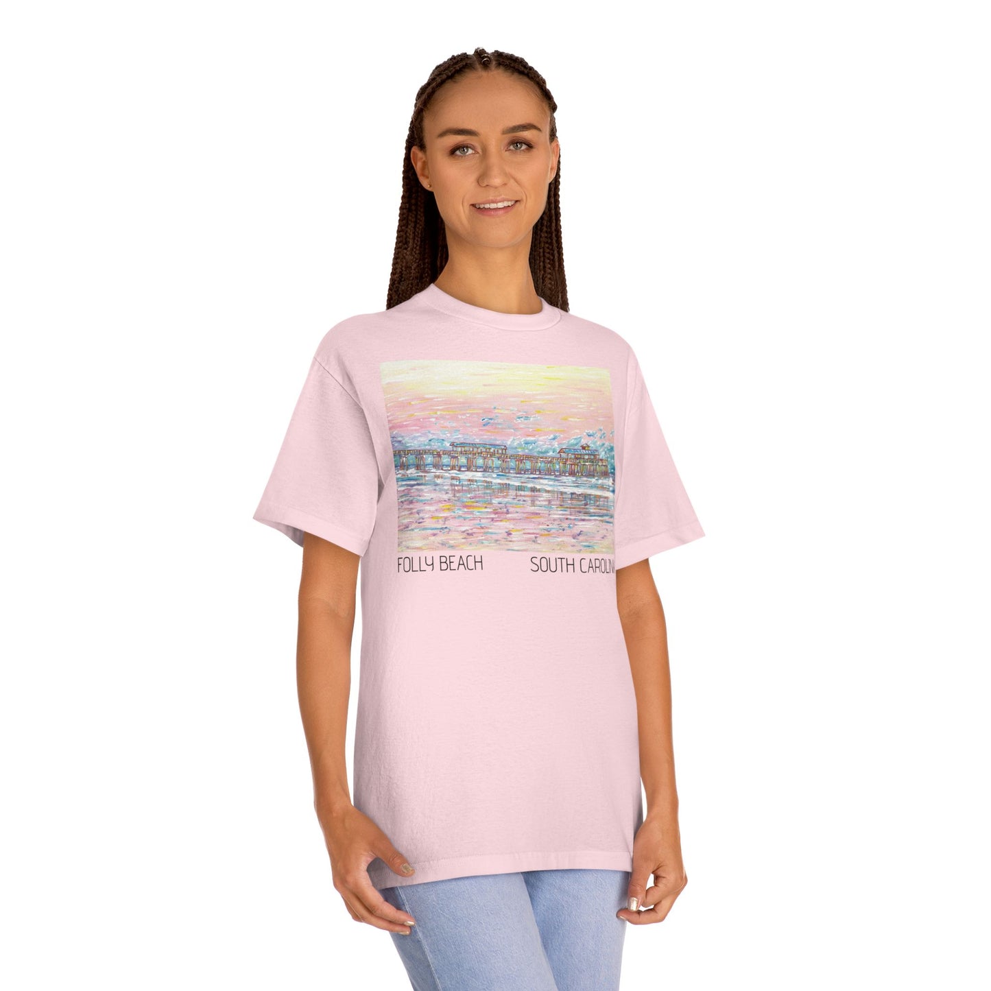 FOLLY BEACH Unisex Classic Tee