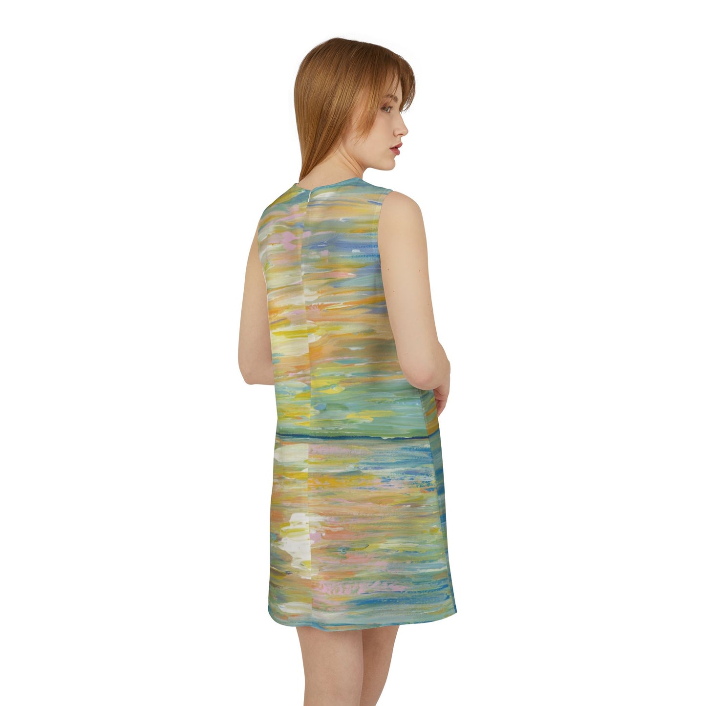 CAROLINA SKIES A-line Sleeveless Dress