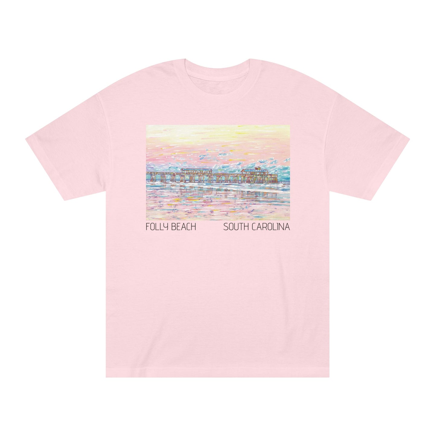 FOLLY BEACH Unisex Classic Tee