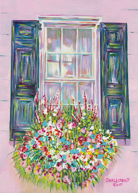 “Charleston Window boxes” (in pink)