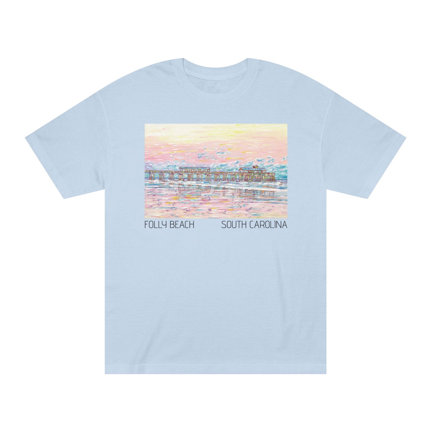 FOLLY BEACH Unisex Classic Tee