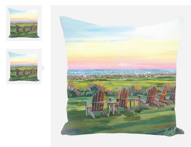 “Kiawah Island, SC” pillow