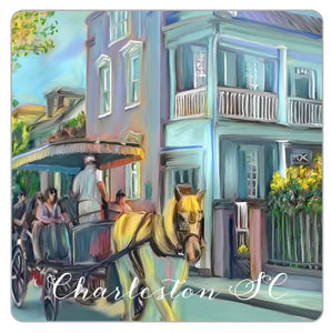 Carriage tour of Charleston. “Charleston Beautiful Memories “