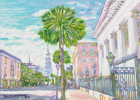 “Meeting Street and St.Michael’s” Charleston, SC