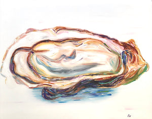 “Oyster shell painting”