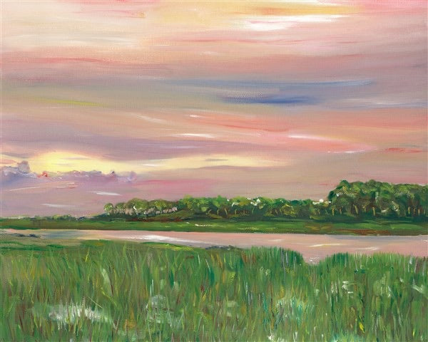 “Sunset on the marsh” III